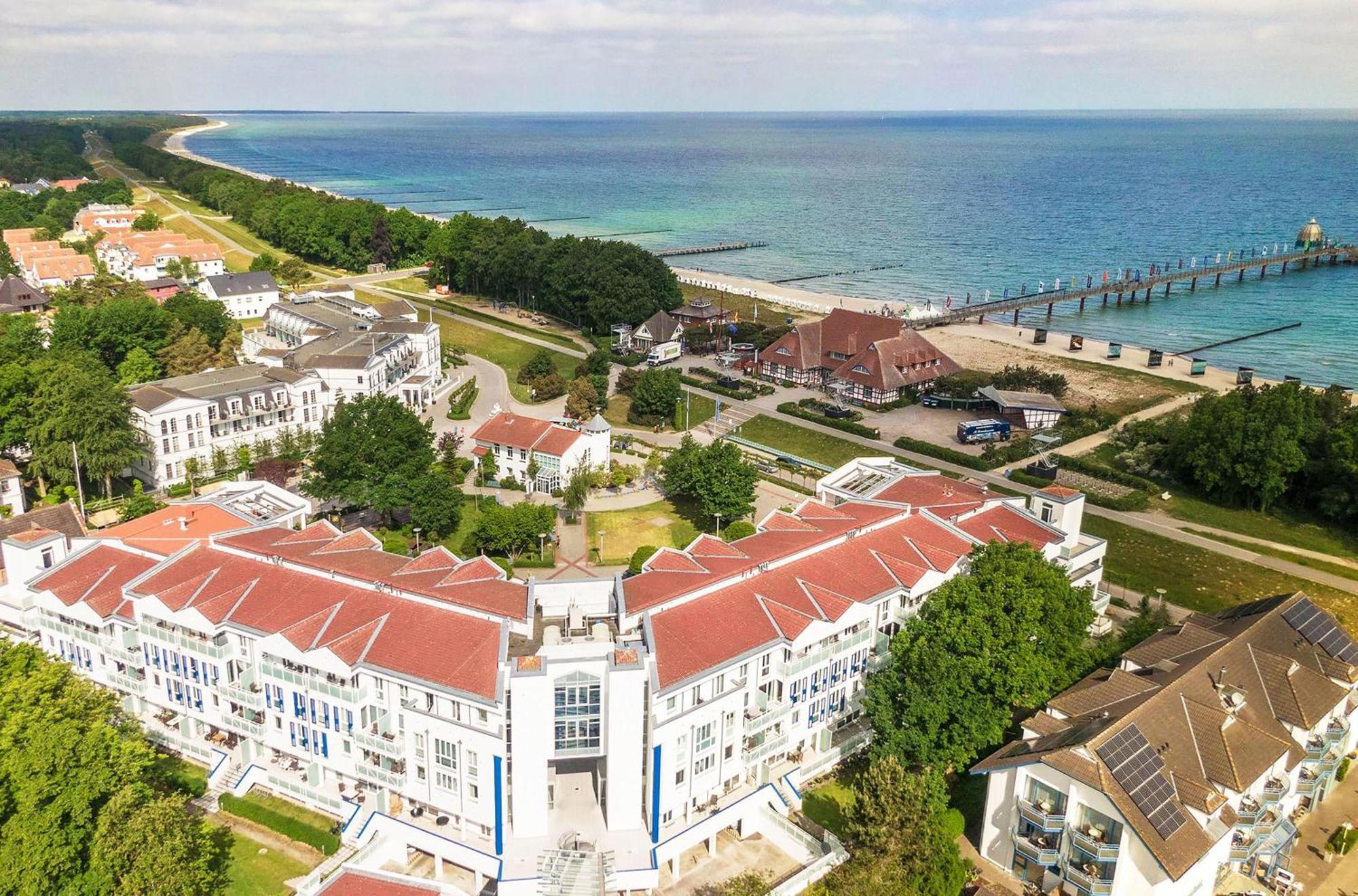 Herzmuschel An Der Seebruecke Zingst Bagian luar foto